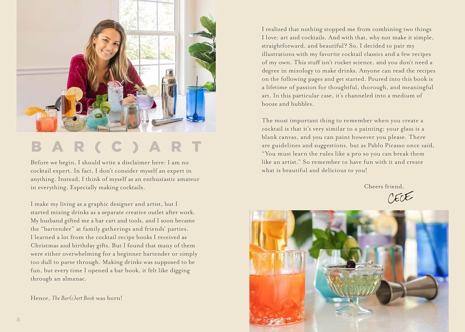  The Bar(c)art Book: The Art of Crafting Tasty and Timeless Cocktails 