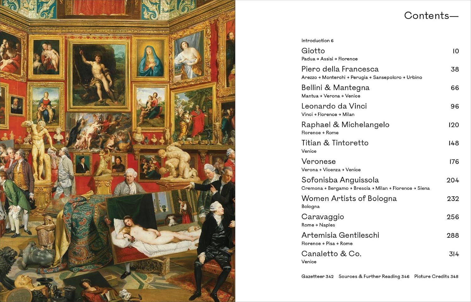  Italy: In the Footsteps of the Great Artists (The Art of Travel, 1) 