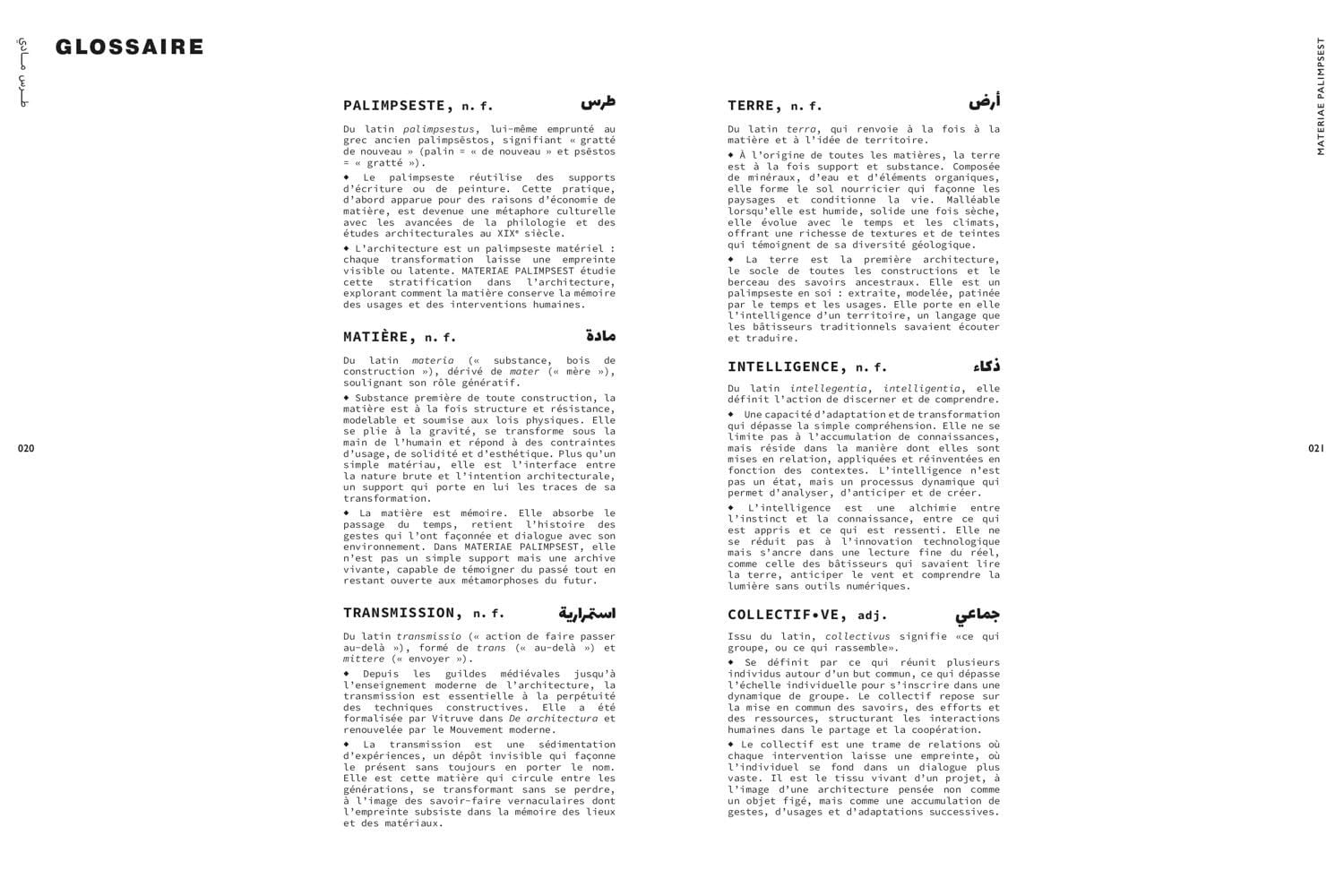  Materiae Palimpsest (Mostra Internazionale Di Architettura, 19) 