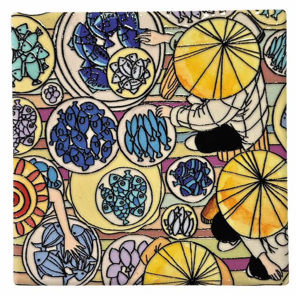 3D Ceramic Square Shape Life in Việt Nam 2