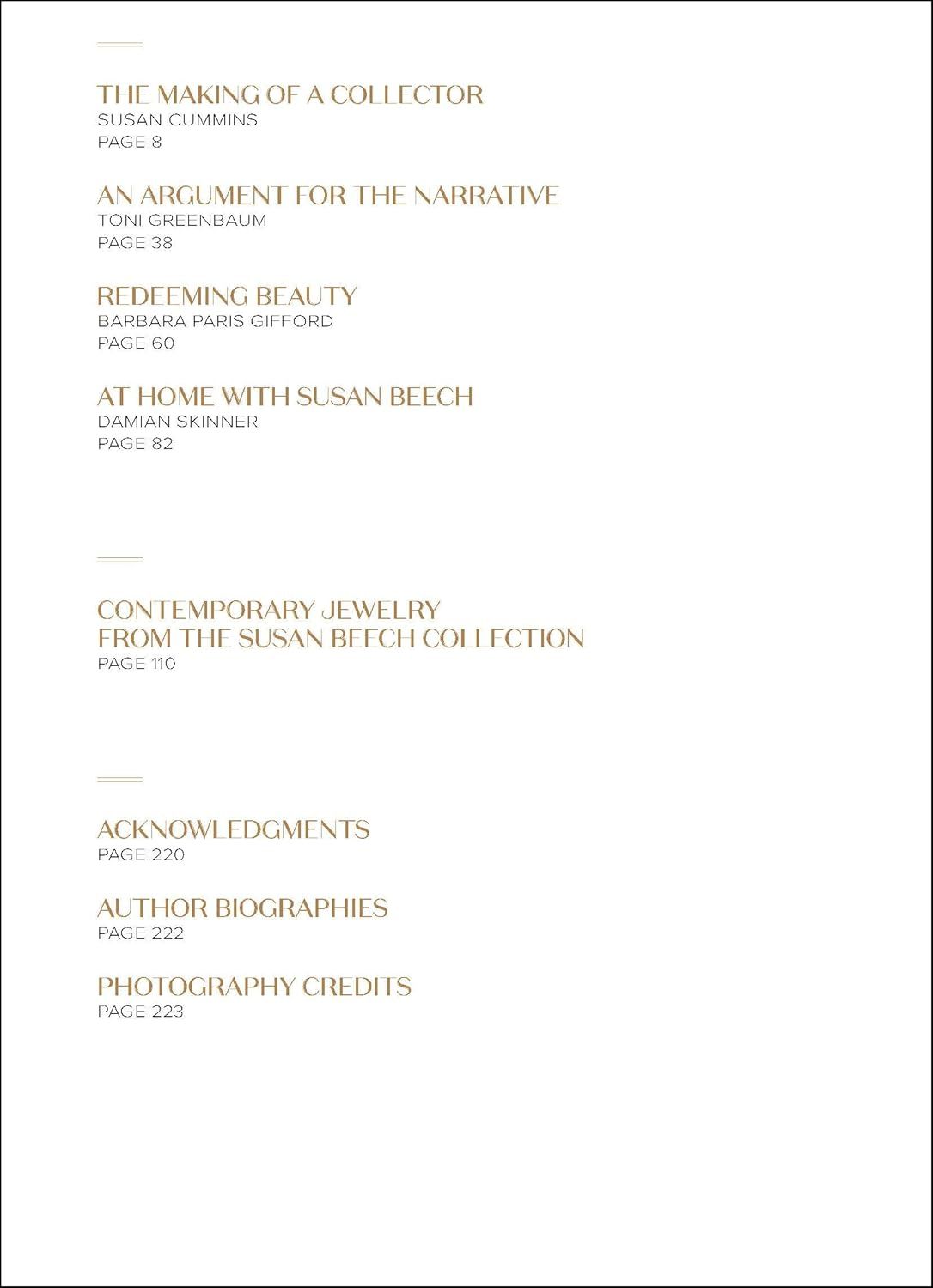  Feast: Contemporary Jewelry from the Susan Beech Collection 