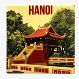  3D Ceramic Square Shape Art Hà Nội 