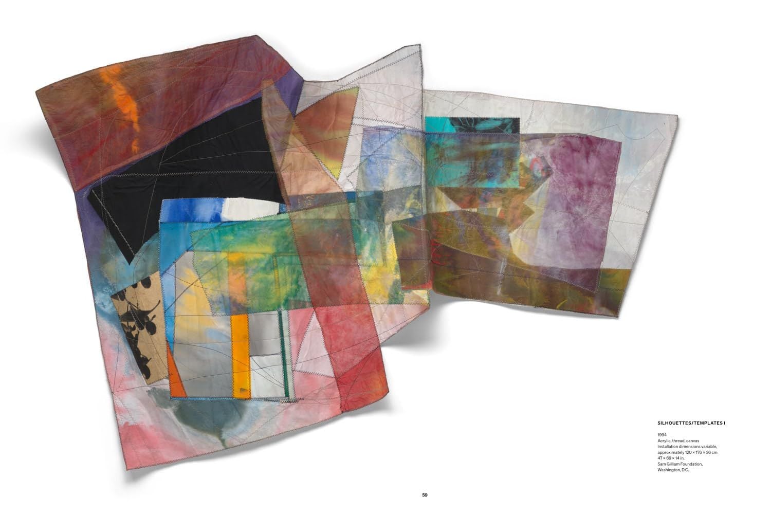  Sam Gilliam: Sewing Fields 