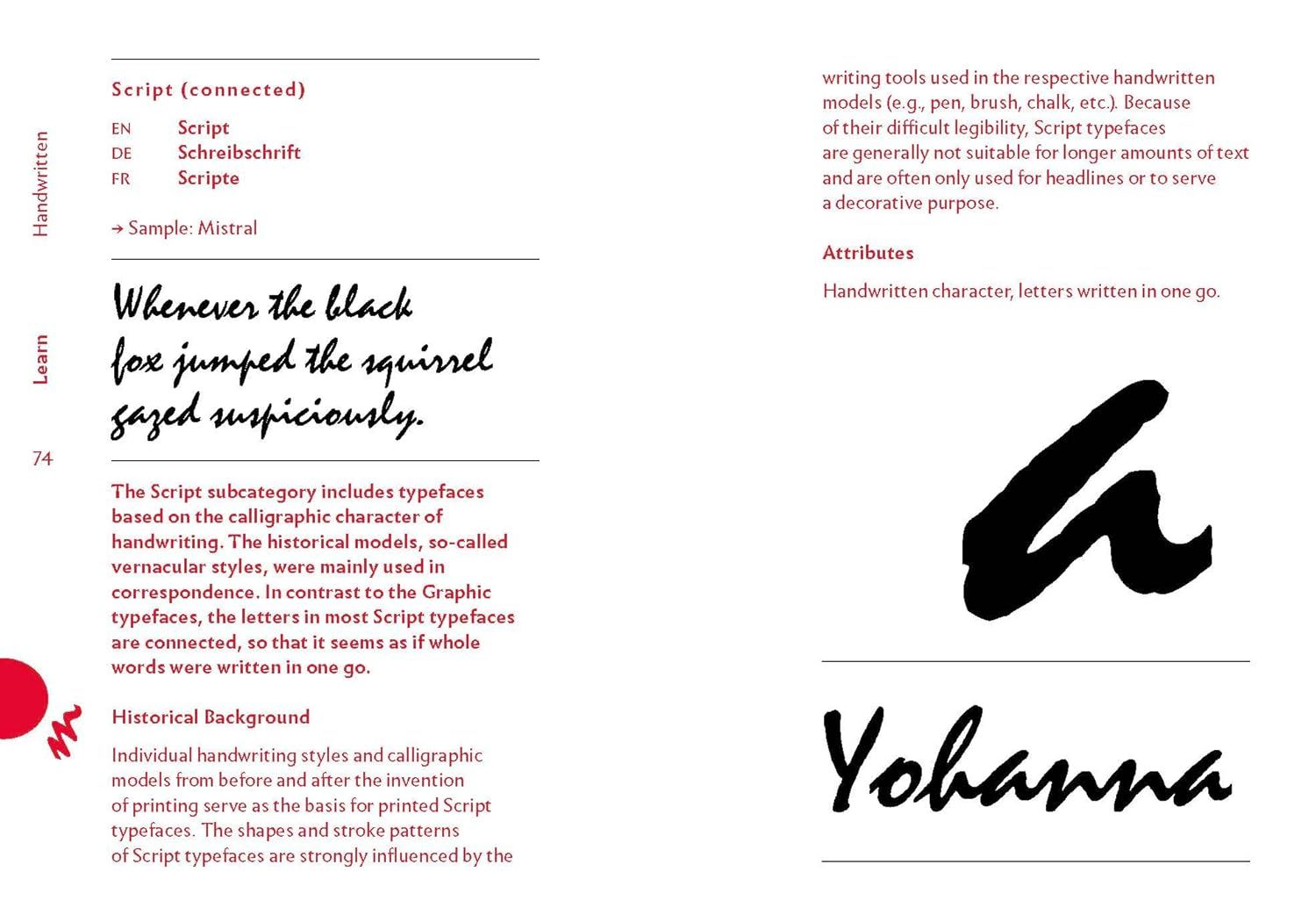  The quick classification guide for typography: A handbook for designers 