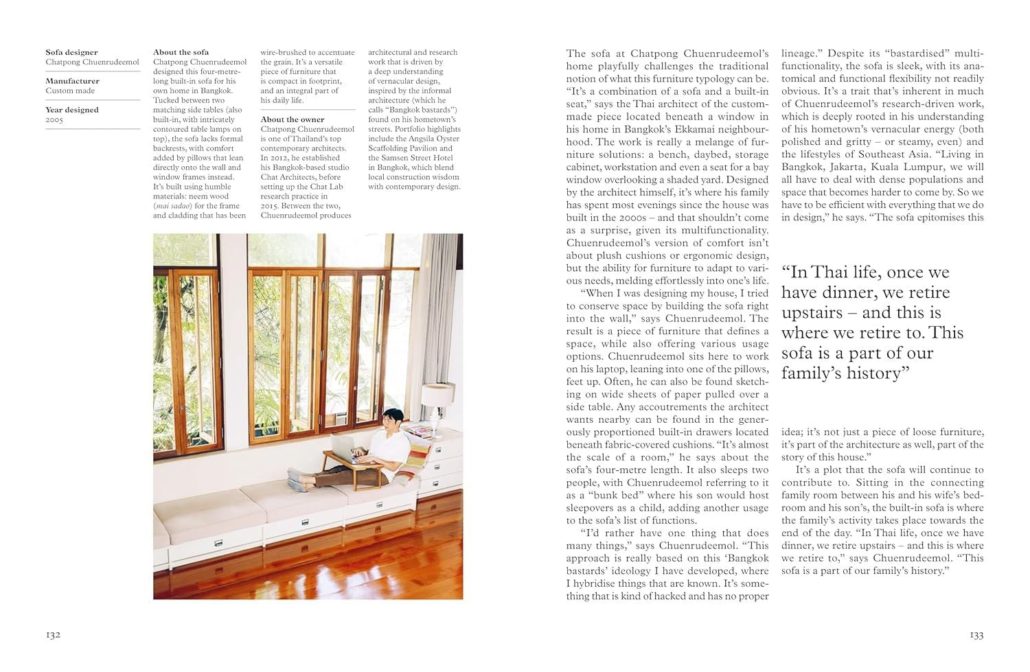  The Monocle Book of Designers on Sofas: portraits and profiles of 50 designers and their sofas 