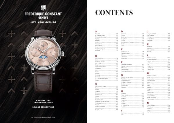 Wristwatch Annual 2025: The Catalog of Producers, Prices, Models, and Specifications