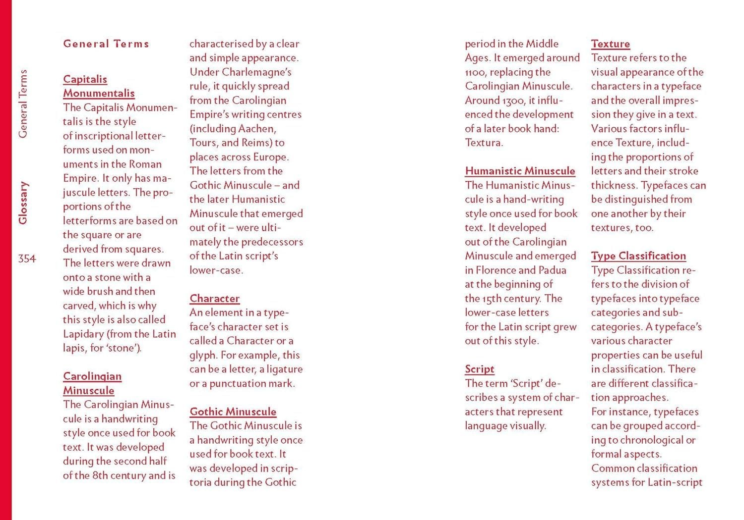  The quick classification guide for typography: A handbook for designers 