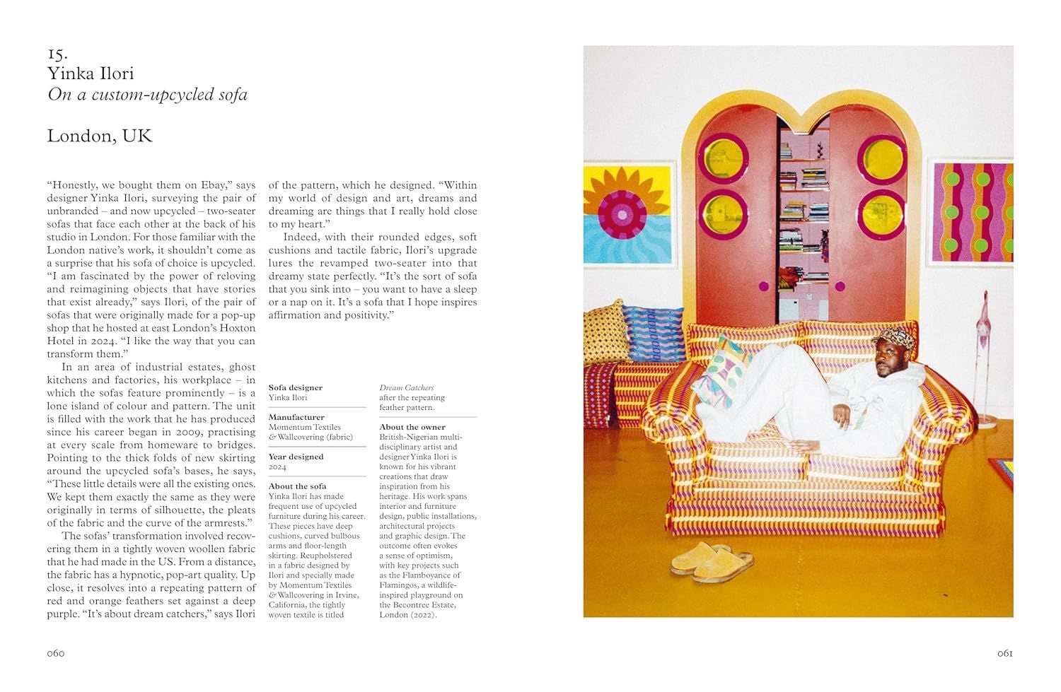  The Monocle Book of Designers on Sofas: portraits and profiles of 50 designers and their sofas 
