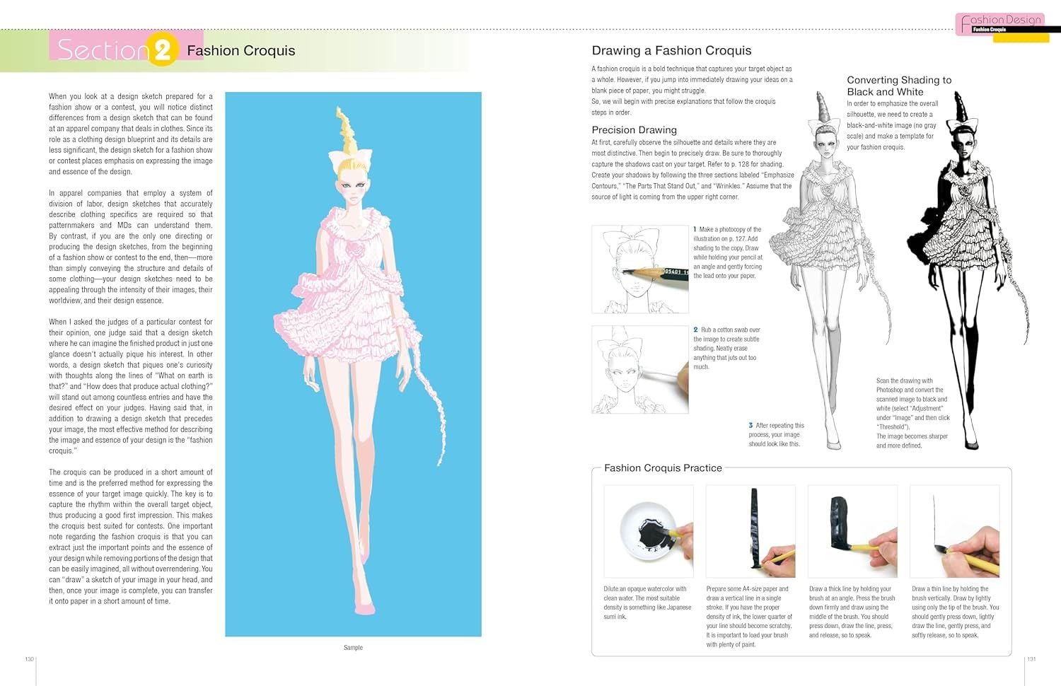  Fashion Design Archive: A Guide to Clothing Construction, Textiles, and Fashion Illustration 
