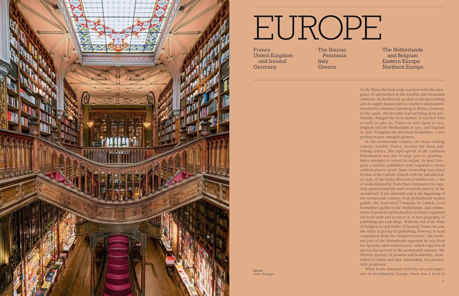  Bookstores of the World: The Ultimate Around-the-world Tour for Bibliophiles and Bookshop Lovers 