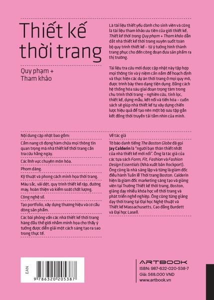 Sách Thiết kế thời trang - Quy phạm + tham khảo