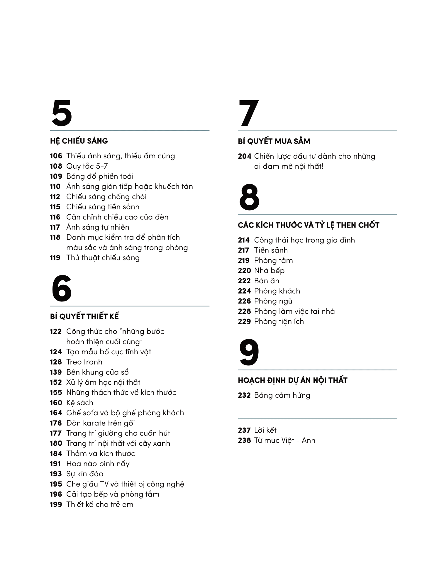  Thiết Kế Nội Thất - Kiến Tạo Không Gian & Ấn Định Phong Cách 