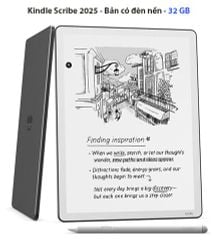 Kindle Scribe 2025 - bản có đèn nền