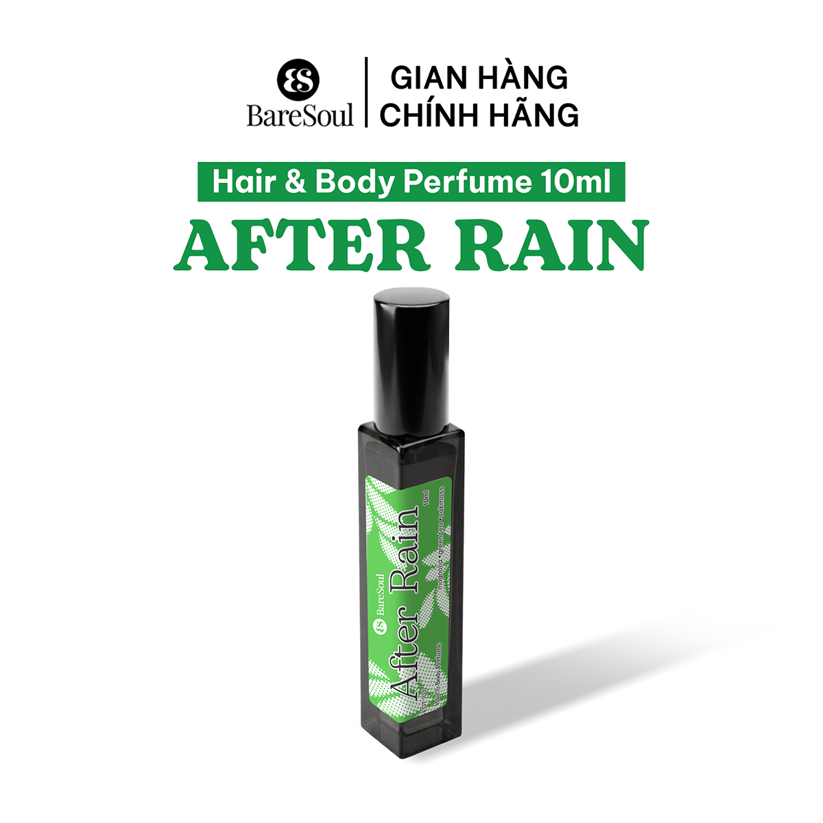  Nước hoa cho tóc và cơ thể mùi hương BareSoul AFTER SHOWER/HOURS/RAIN 10ml 