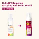  Bọt phồng và giữ nếp tóc BareSoul Cloud Styling Hair Foam 150ml 