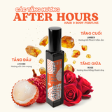  Nước hoa cho tóc và cơ thể mùi hương BareSoul AFTER SHOWER/HOURS/RAIN 10ml 