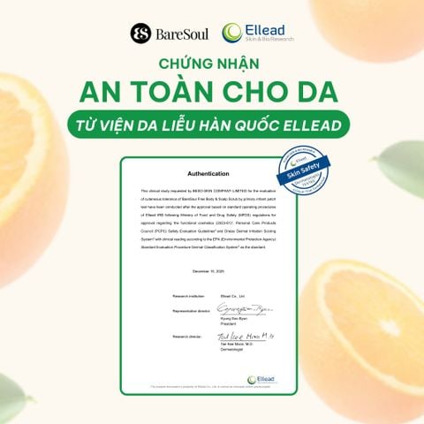  Muối tắm gội tẩy tế bào chết da đầu và body cho tóc bết và da body dầu, mụn Free BareSoul Body & Scalp Scrub 330g - 11.64 oz 