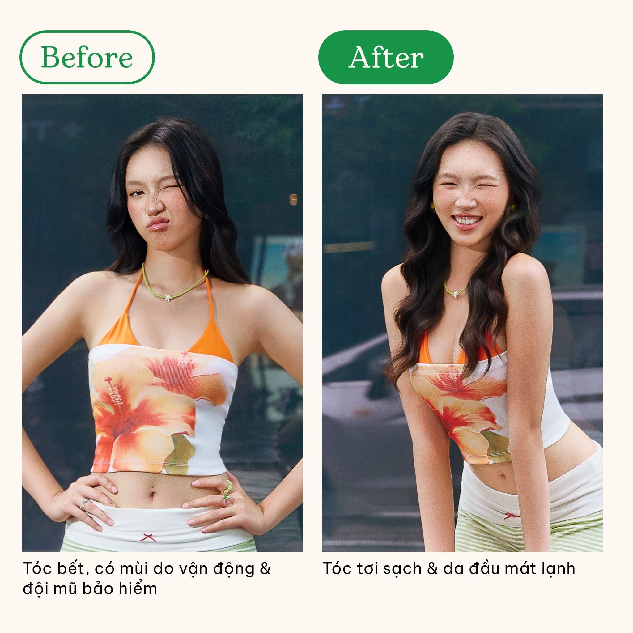  BareSoul Gel Tinh chất làm sạch, kiềm dầu, giảm bết tóc, giúp tóc tơi & khử mùi da đầu WoW BareSoul Hair & Scalp Refresh Essence 50g - 1.76 oz 