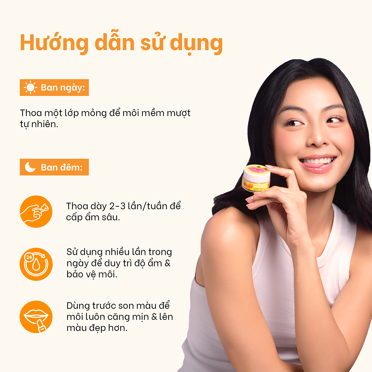  Mặt nạ ngủ cho môi kiêm son dưỡng Baresoul Best Kisser Lip Butter & Mask 10g 