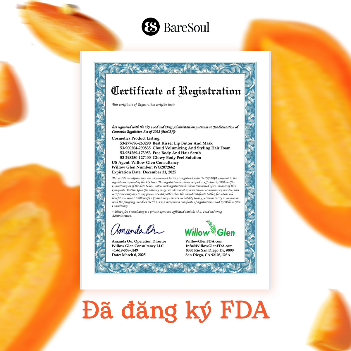  Kem giảm thâm, làm sáng cơ thể Juicy BareSoul Dark Spot Body Cream 50g - 1.76 oz 