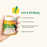  Muối tắm gội tẩy tế bào chết da đầu và body cho tóc bết và da body dầu, mụn Free BareSoul Body & Scalp Scrub 330g - 11.64 oz 
