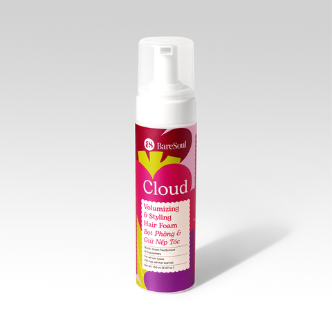  Bọt phồng và giữ nếp tóc BareSoul Cloud Styling Hair Foam 150ml 