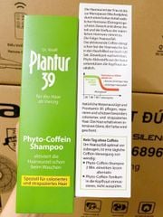 Dầu gội đầu Plantur 39 Phyto-Caffeine Dr.Wolf từ thiên nhiên chống rụng tóc và kích thích mọc tóc
