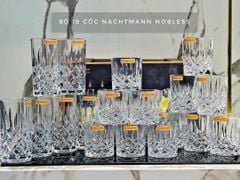 Bộ 18 cốc pha lê Nachtmann Noblesse 3 kích cỡ - Made in Germany