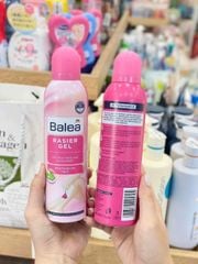 Bọt và gel cạo lông Balea siêu mượt