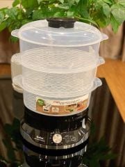 Nồi hấp 3 tầng TEFAL VC2048 không chứa BPA