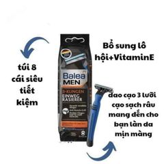 Bộ 8 dao cạo dùng 1 lần Balea 3 lưỡi dùng cho cả nam và nữ