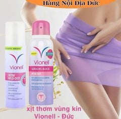 Chai xịt thơm vùng kín Vionell 125ml
