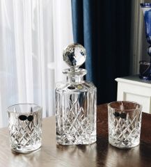 Bộ bình cốc rượu pha lê Bohemia Brixton gồm 1 bình đựng rượu 850ml và 6 cốc 320ml