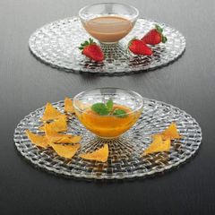 Bộ 2 Đĩa Pha Lê Nachtmann Bossa Nova 32cm 89994 Cao Cấp, Sang Trọng made in Germany