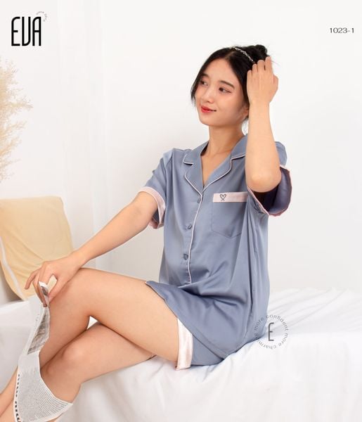  BỘ LỤA NGẮN MẶC NHÀ PM1023-1 (PM96) 