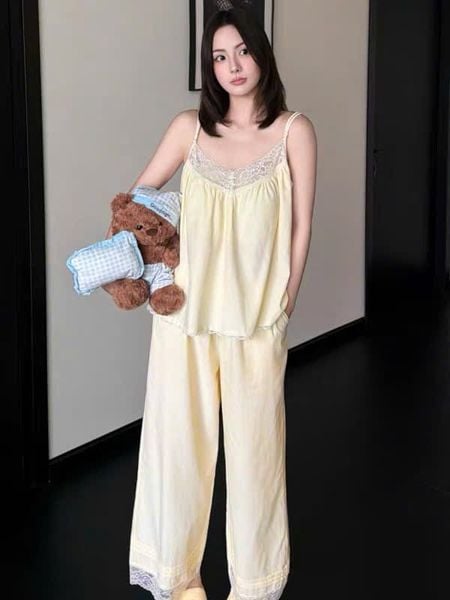  BỘ NGỦ 2 DÂY PHỐI REN B5763 