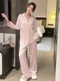  Pyjama dài lụa PM3236 