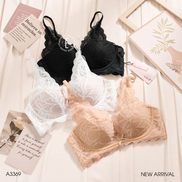  Áo ren không gọng đệm mỏng A3369 