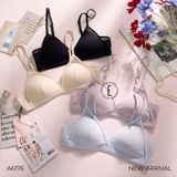  ÁO LÓT THUN KHÔNG GỌNG ĐỆM MỎNG A6176 
