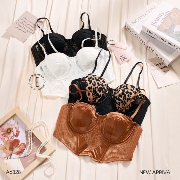  Bra croptop phối ren A6328 