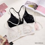  Áo ren mỏng cài trước A6383 