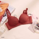  Áo trơn viền ren A6441 