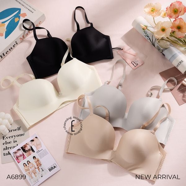  ÁO LÓT TRƠN KHÔNG GỌNG ĐỆM DÀY 5CM A6899 