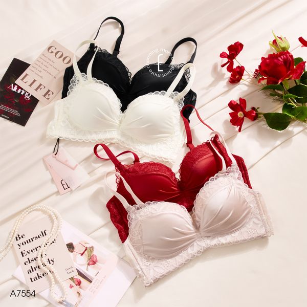  Áo viền ren không gọng A7554 