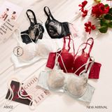  Áo ren mỏng gọng dẻo A8602 