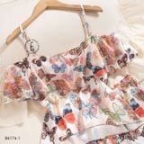  Bộ 2 dây ngắn lụa satin B6174-1 