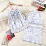  Bộ 2 dây lụa dài BD02 ( nhiều hoạ tiết) 