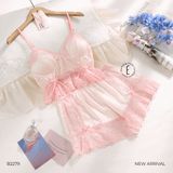  BỘ LỤA NGẮN MẶC NHÀ FLAIR B2279 