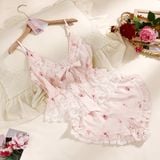  Bộ 2 dây lụa croptop B2518 