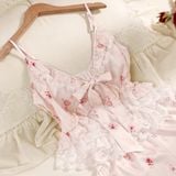  Bộ 2 dây lụa croptop B2518 